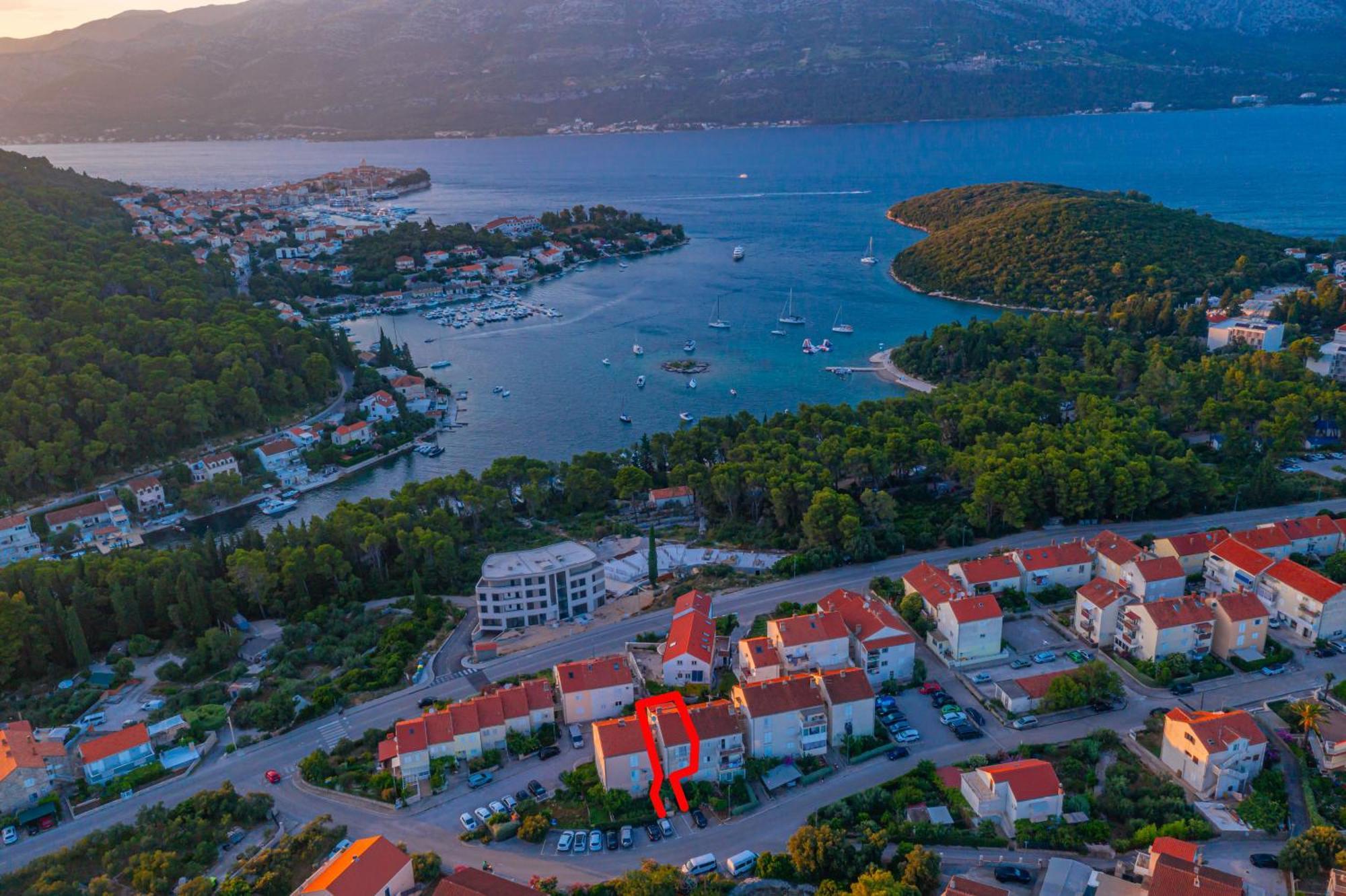 Loft Panorama Appartement Korčula Buitenkant foto